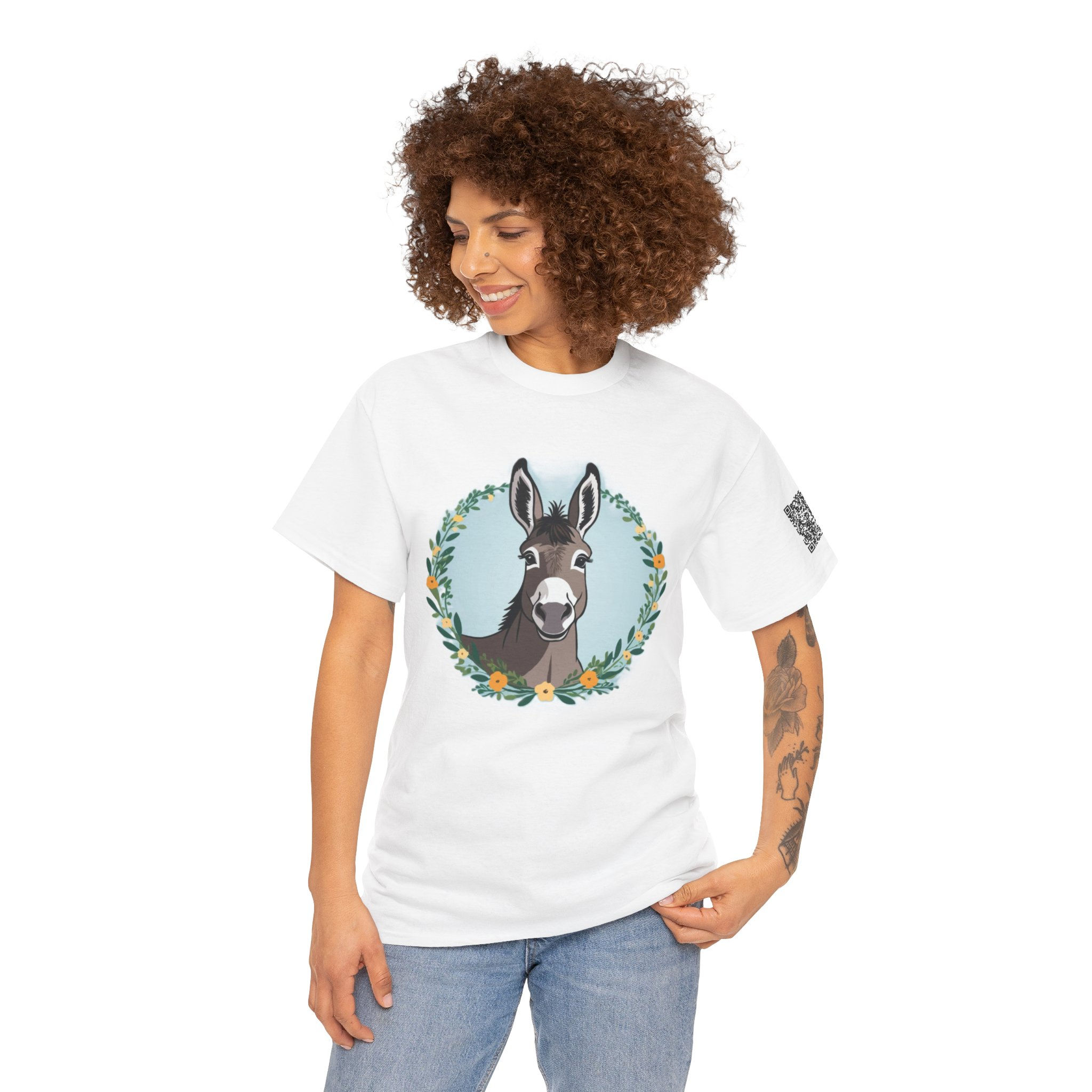 Donkey Colorful Unisex Heavy Cotton Tee