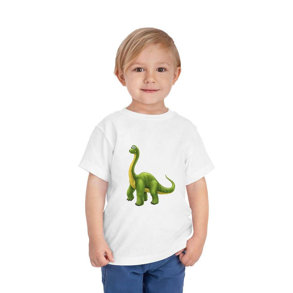 Thumbnail: Brachiosaurus colorful Toddler Short Sleeve Tee