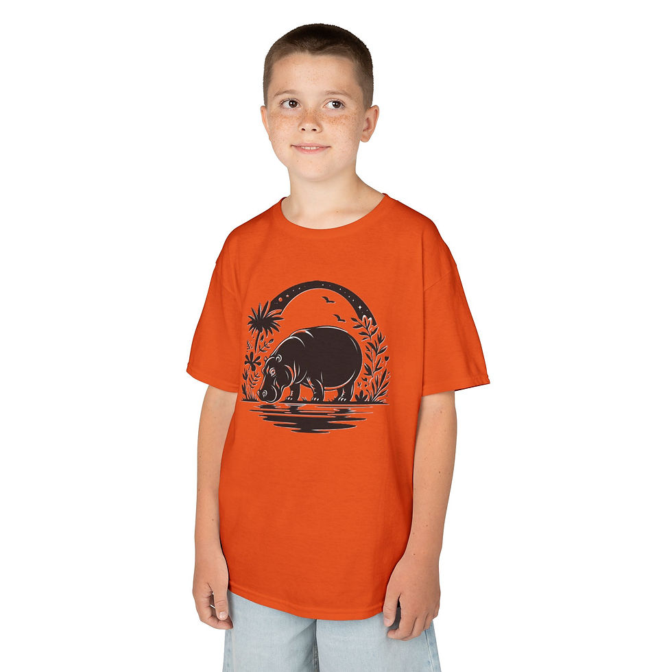 Thumbnail: Hippo Kids Heavy Cotton™ Tee