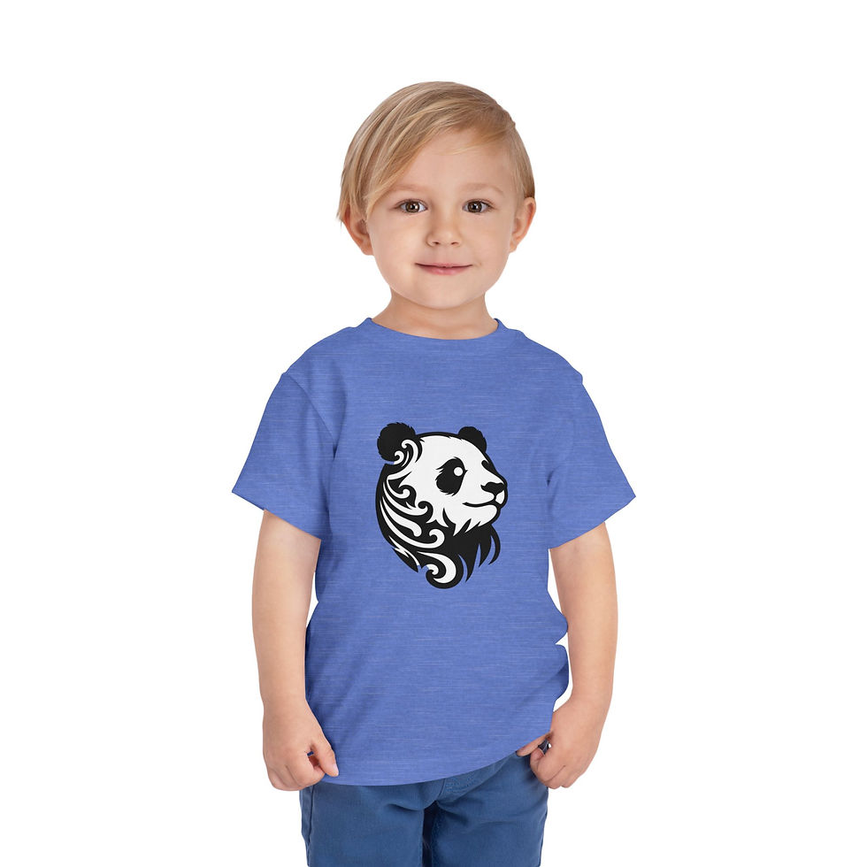 Thumbnail: Giant Panda Bear Toddler Short Sleeve Tee