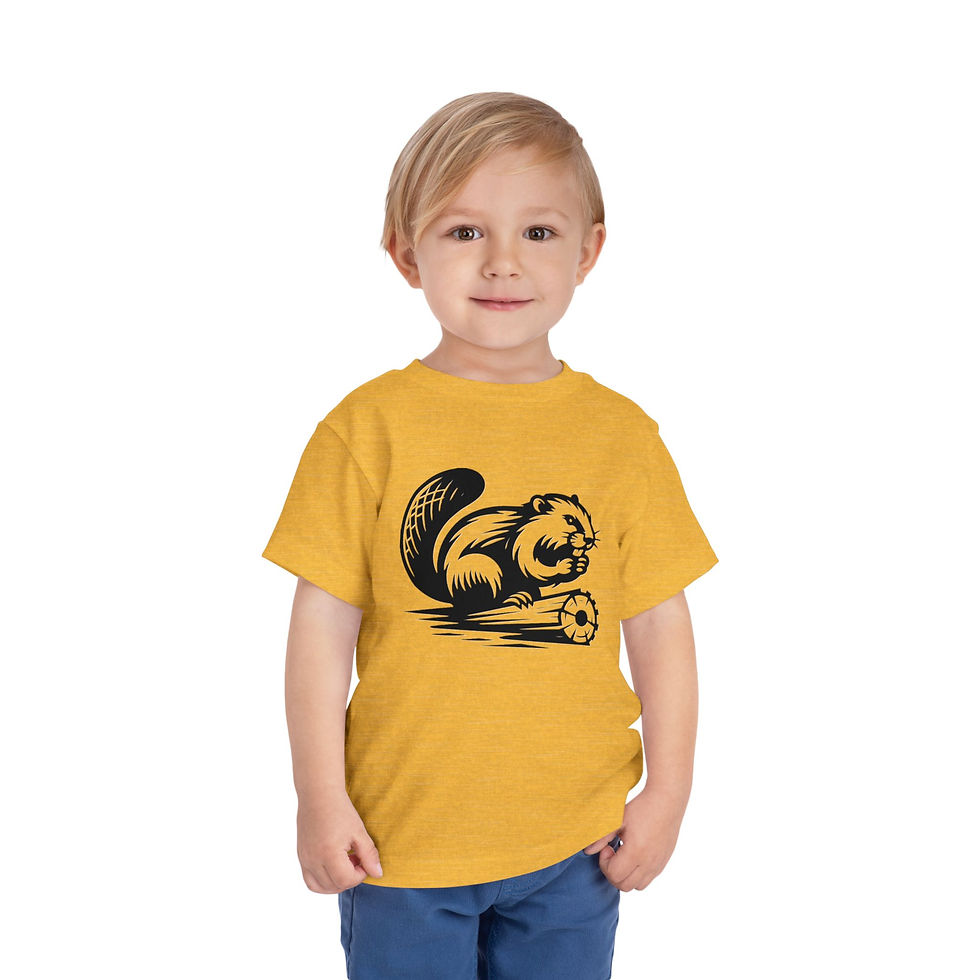 Thumbnail: Beaver Toddler Short Sleeve Tee