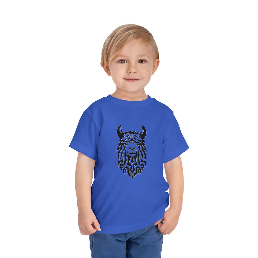 Thumbnail: Llama Toddler Short Sleeve Tee