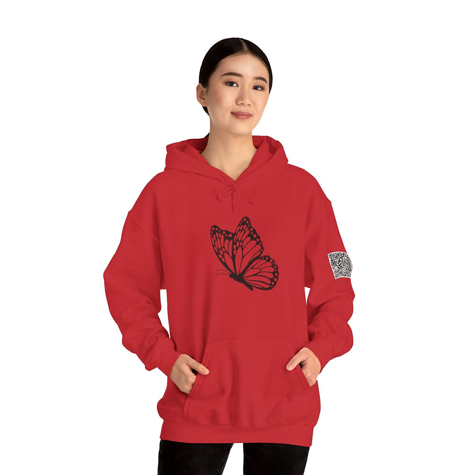 Thumbnail: Butterfly Unisex Heavy Blend™ Hooded Sweatshirt