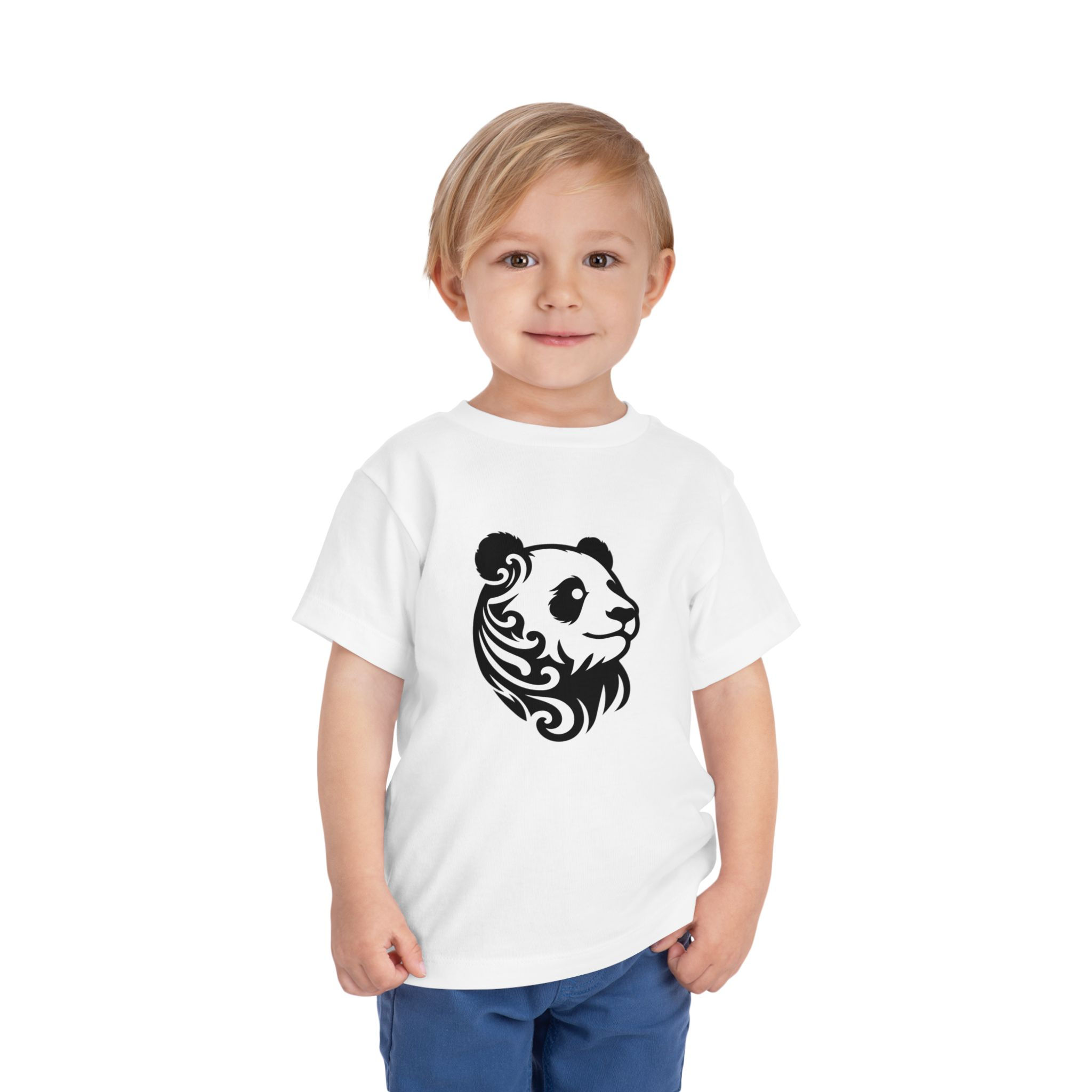 Giant Panda Bear Toddler Short Sleeve Tee