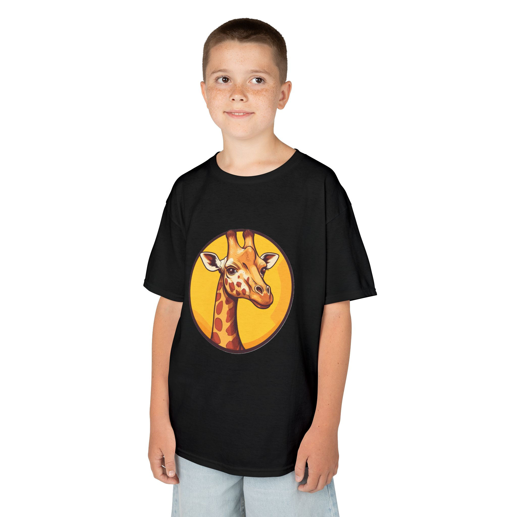 Giraffe Colorful Kids Heavy Cotton™ Tee