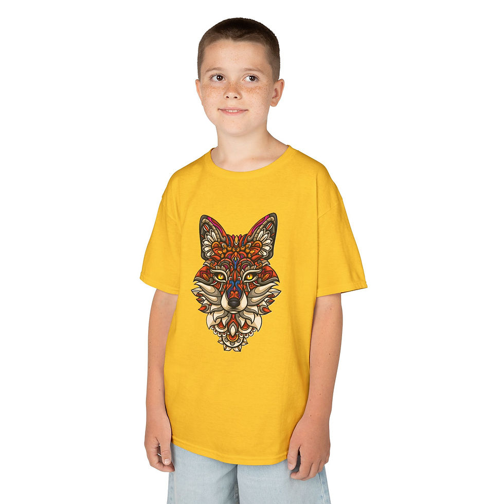 Thumbnail: Wolf Colorful Kids Heavy Cotton™ Tee