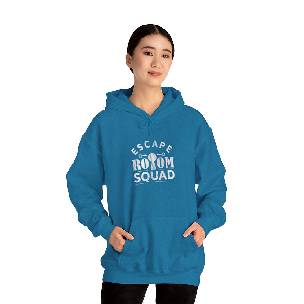 Thumbnail: Escape Room Squad Unisex Heavy Blend™ Hooded Sweatshirt