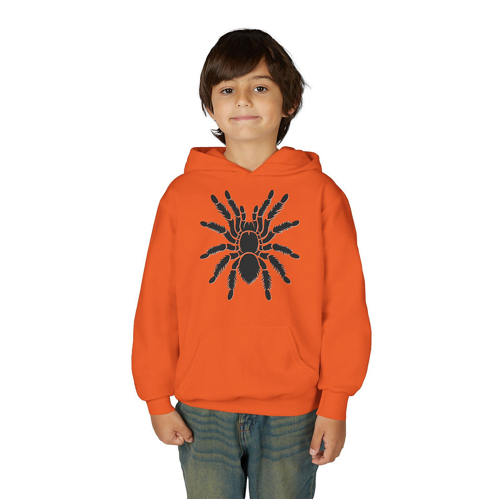 Thumbnail: Tarantula Youth Heavy Blend Hooded Sweatshirt