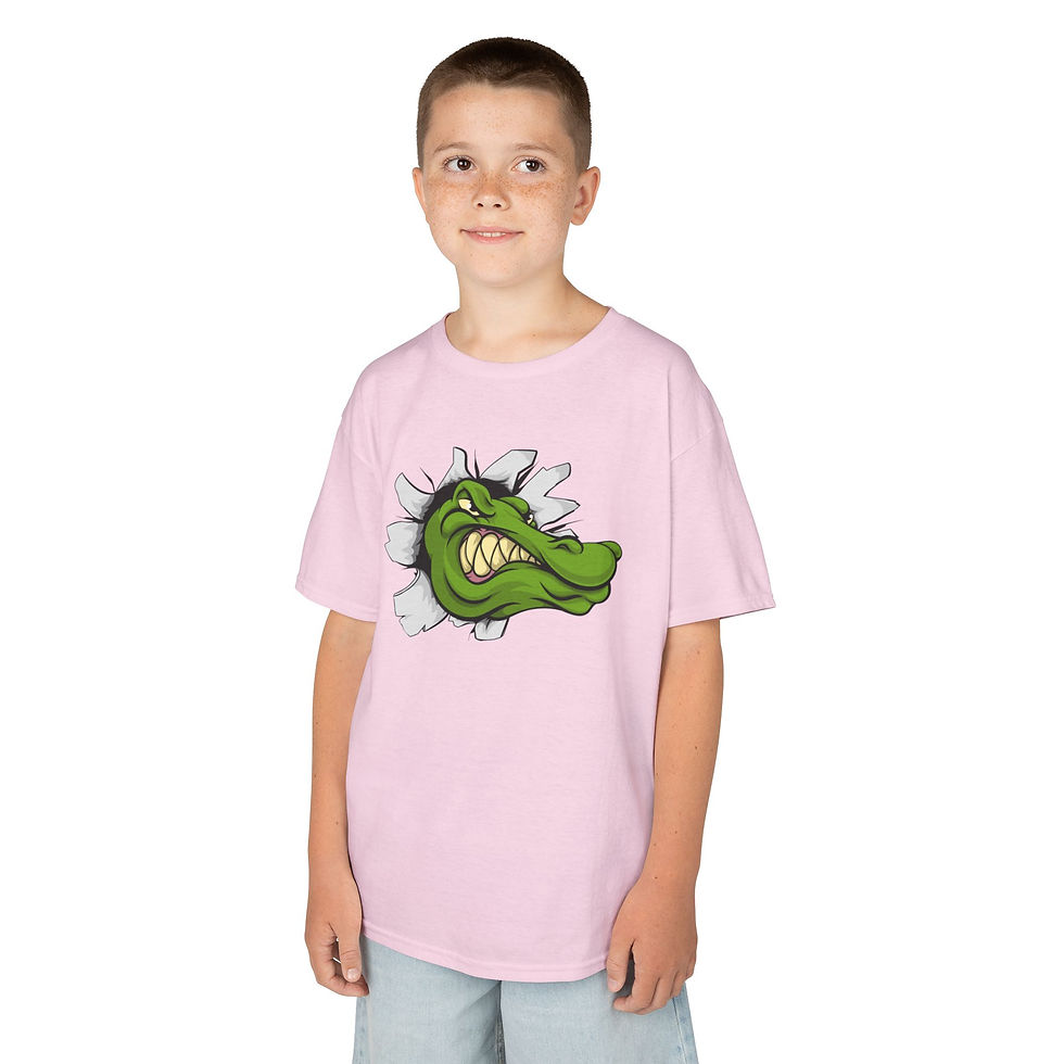 Thumbnail: Alligator Colorful Kids Heavy Cotton™ Tee