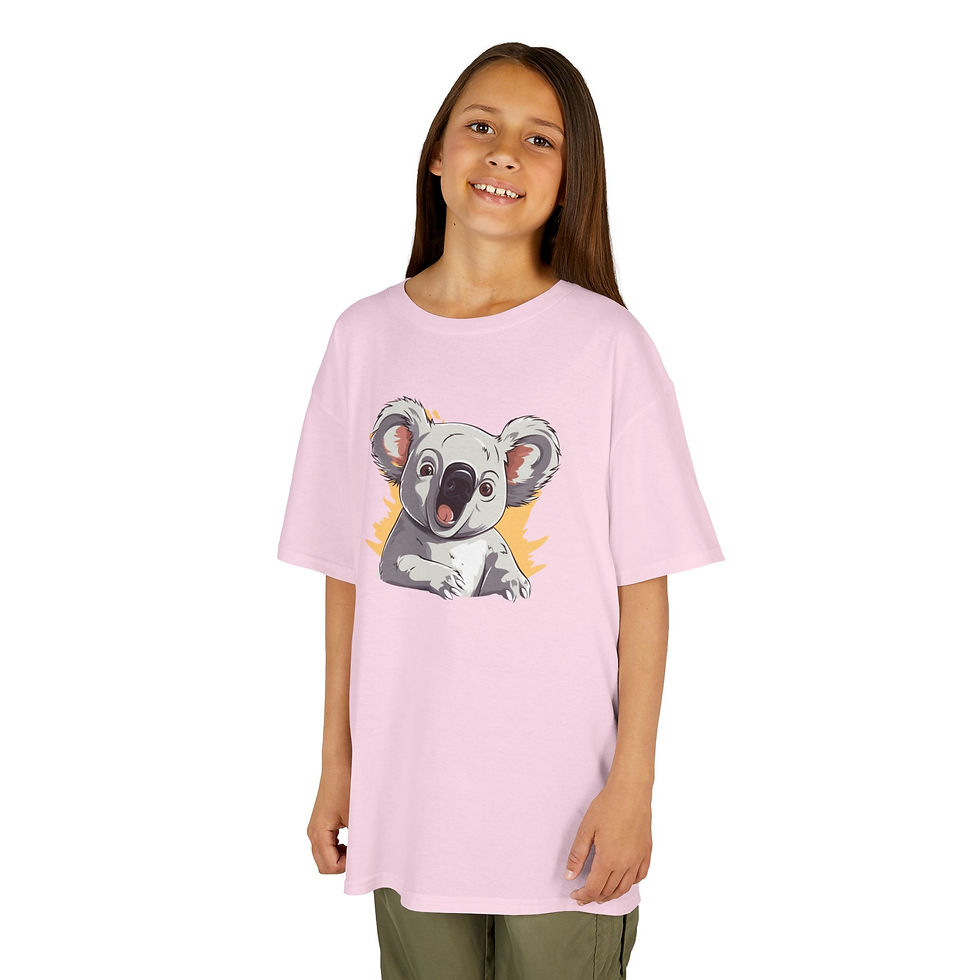 Thumbnail: Koala Bear Colorful Kids Heavy Cotton™ Tee