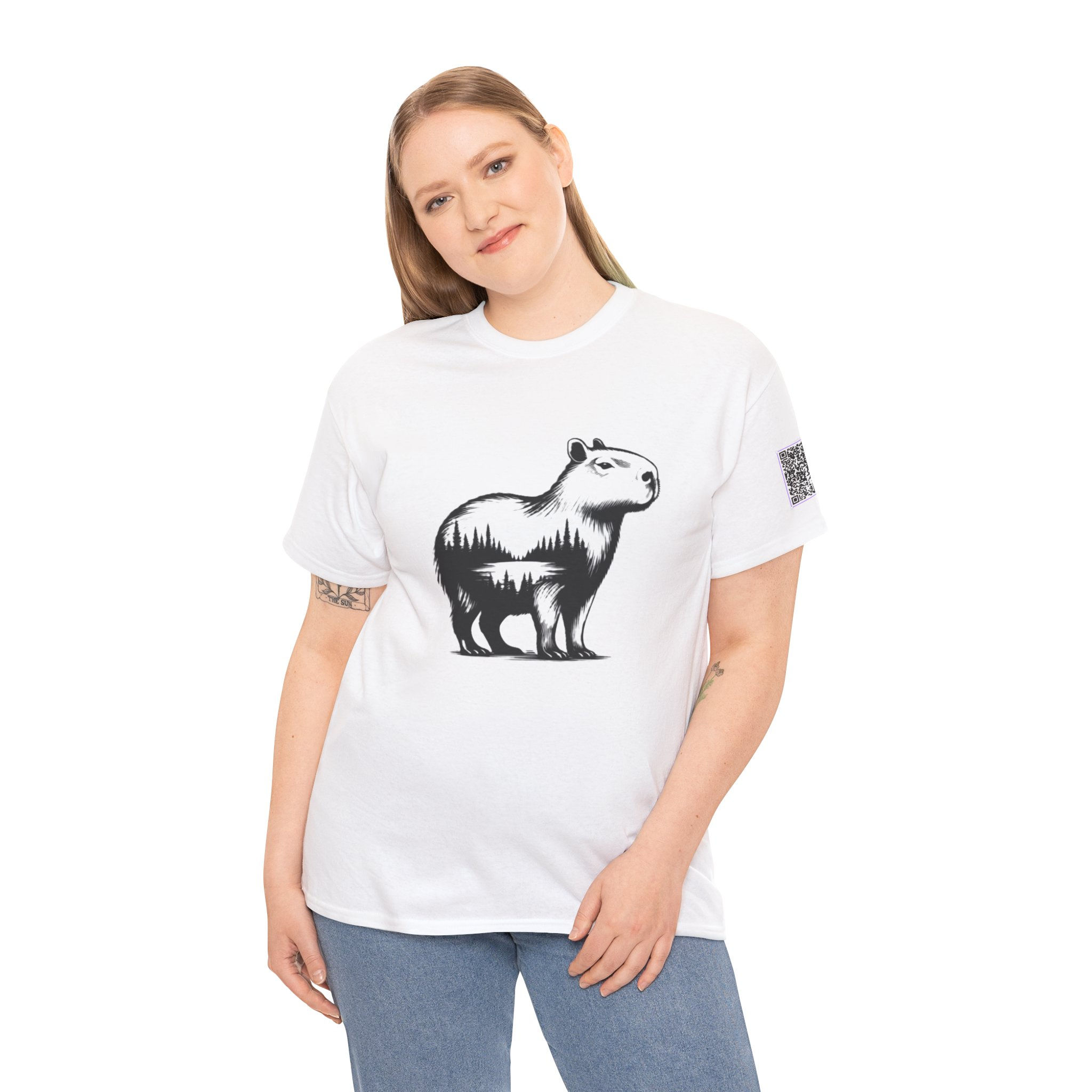 Capybara Unisex Heavy Cotton Tee