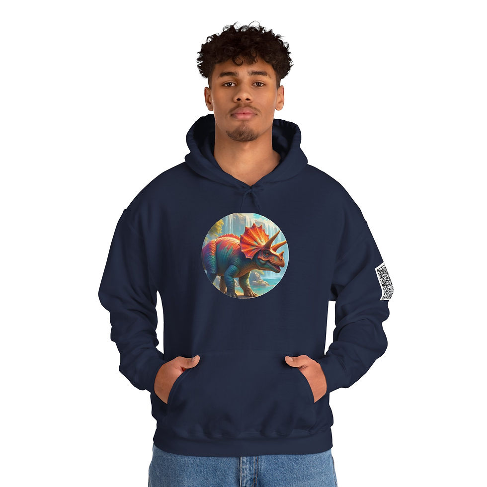 Thumbnail: Triceratops Unisex Heavy Blend™ Hooded Sweatshirt
