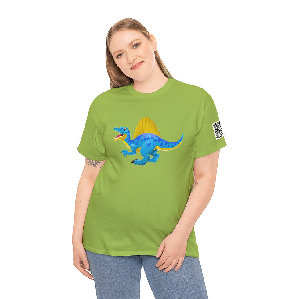 Thumbnail: Spinosaurus Colorful Unisex Heavy Cotton Tee