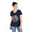 Thumbnail: Brachiosaurus Colorful Ladies' V-Neck T-Shirt