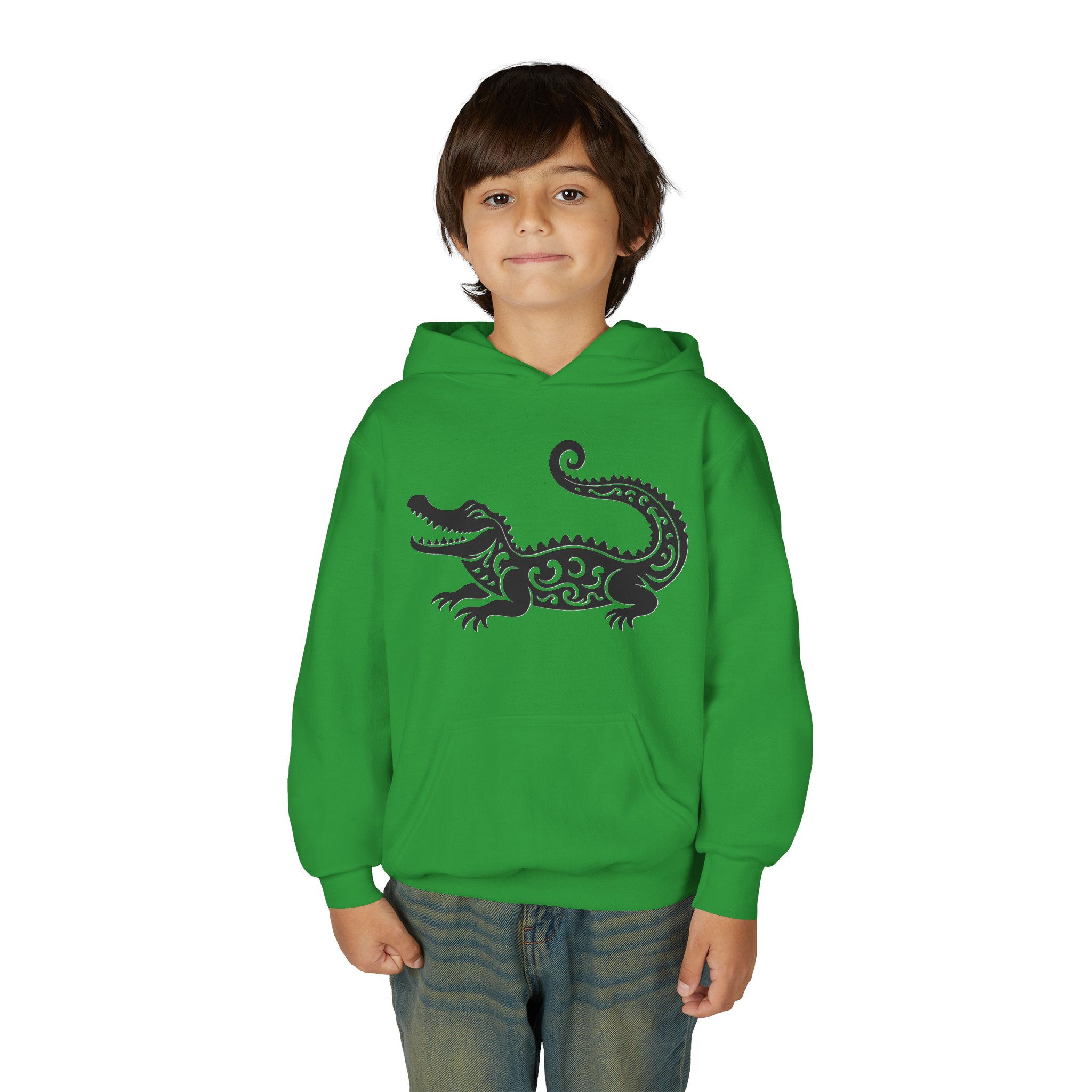 Crocodile Youth Heavy Blend Hooded Sweatshirt
