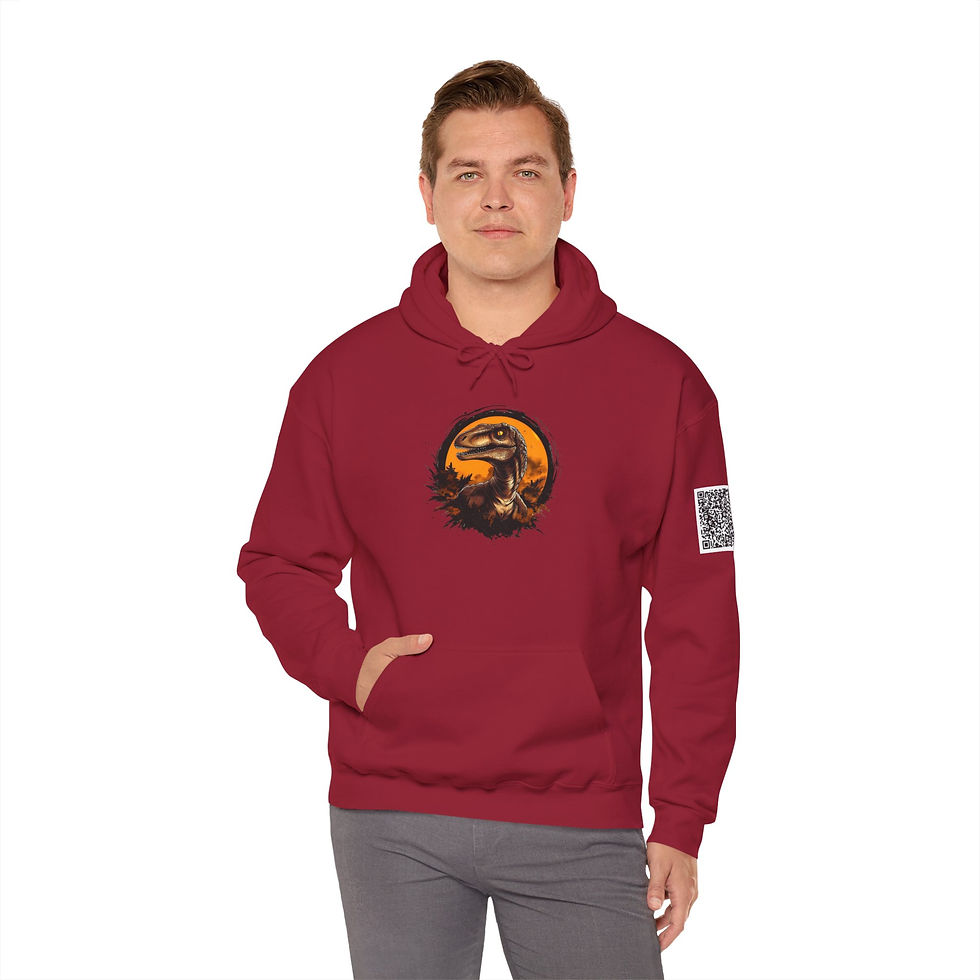 Thumbnail:  Velociraptor Unisex Heavy Blend™ Hooded Sweatshirt