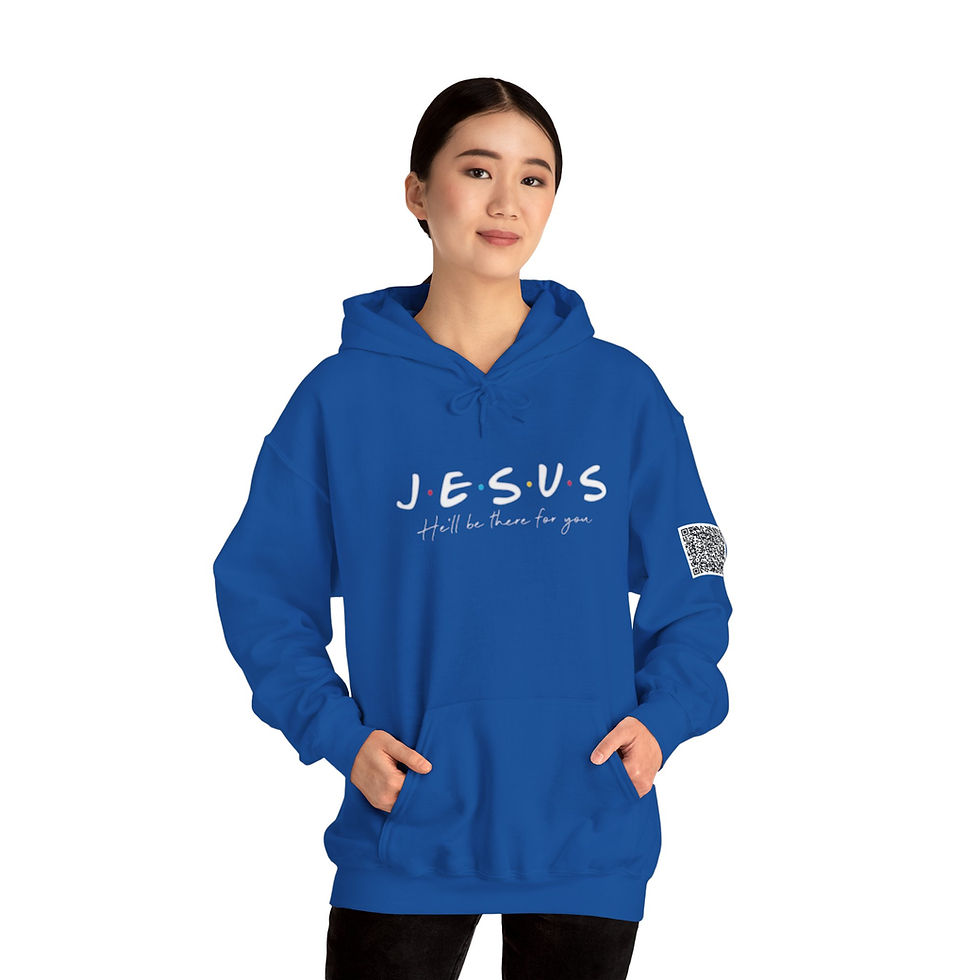 Thumbnail: John 15:15 Jesus Friend Unisex Heavy Blend™ Hooded Sweatshirt