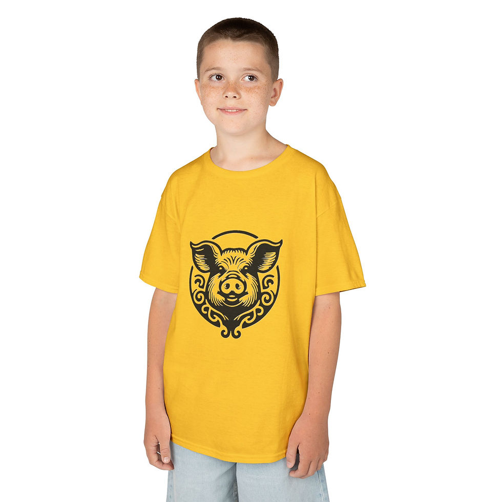 Thumbnail: Pig Kids Heavy Cotton™ Tee