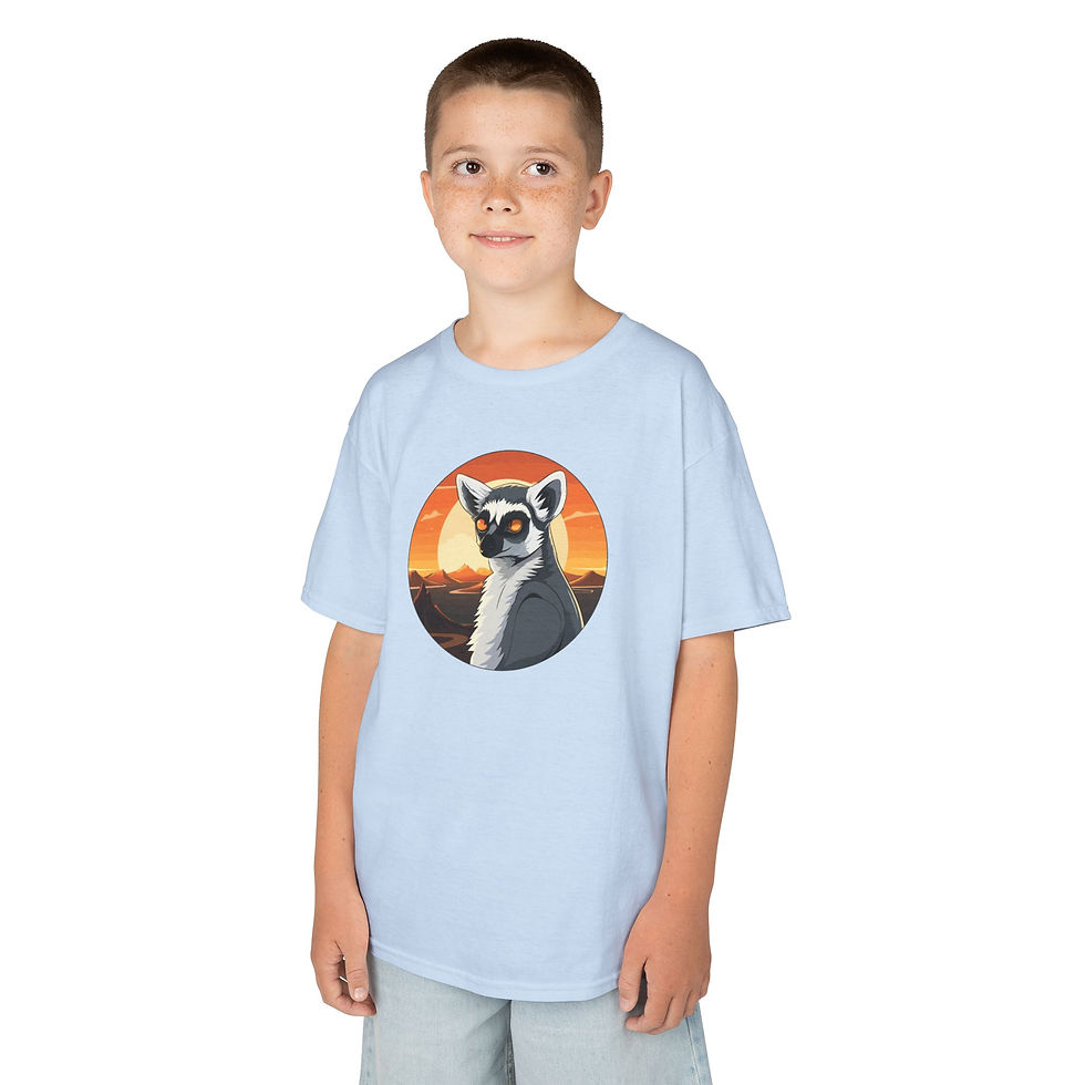 Thumbnail: Lemur Colorful Kids Heavy Cotton™ Tee