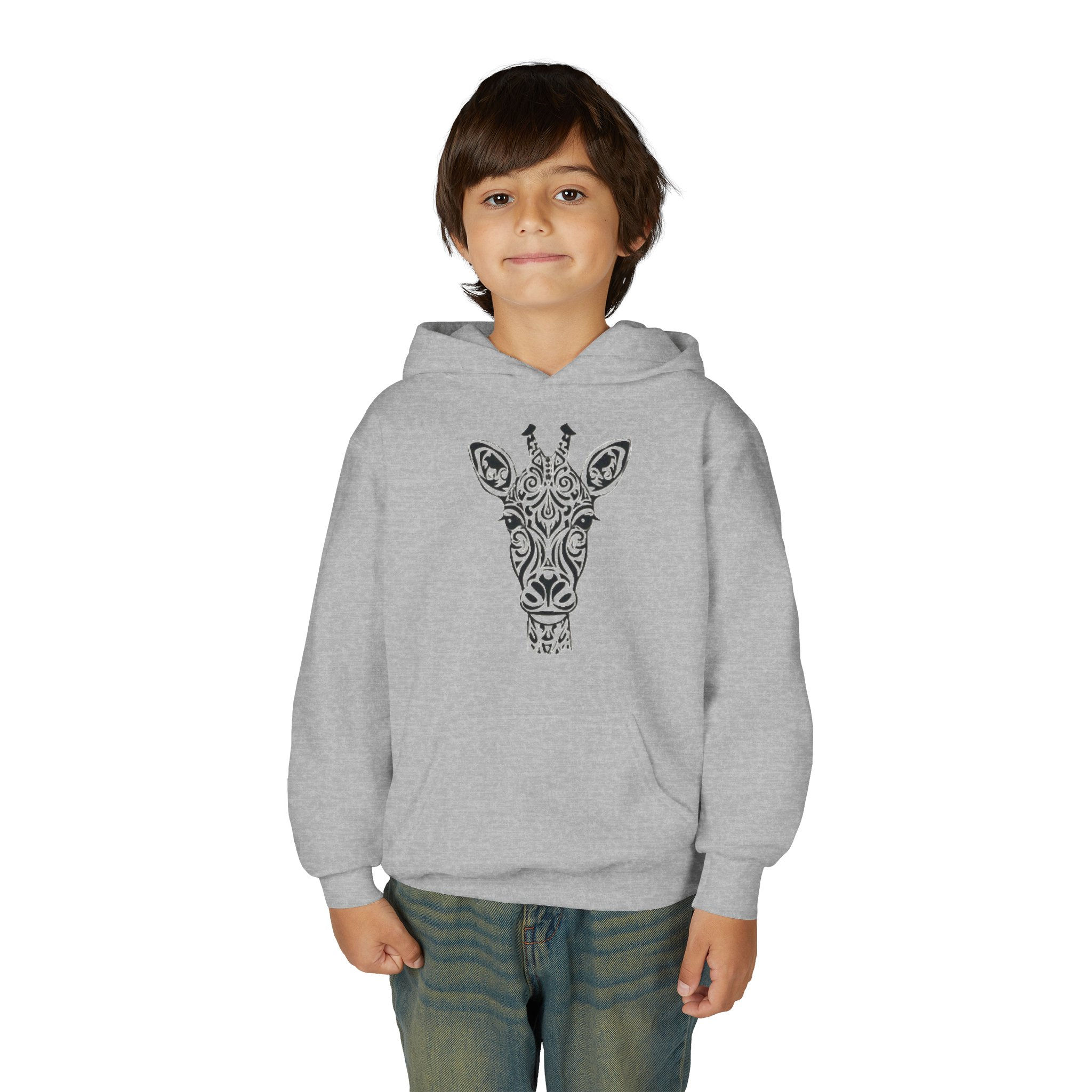 Giraffe Youth Heavy Blend Hooded Sweatshirt