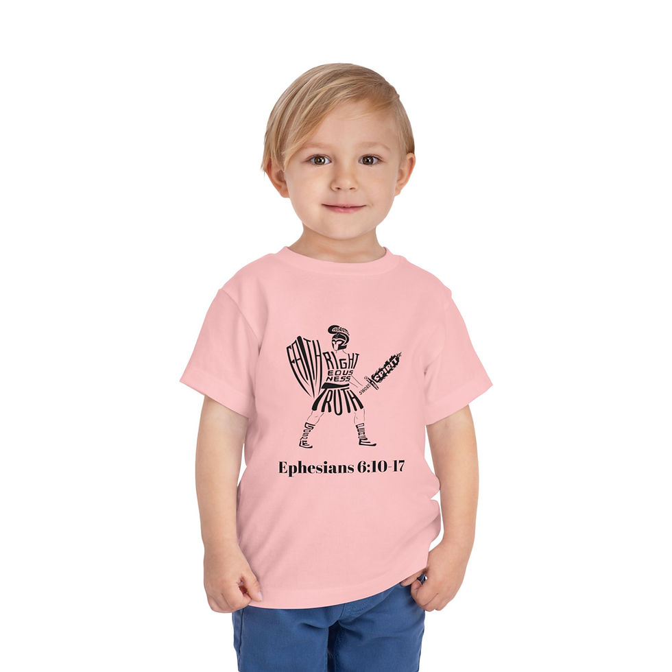 Thumbnail: Ephesians 6:10-17 Armor of God Toddler Short Sleeve Tee