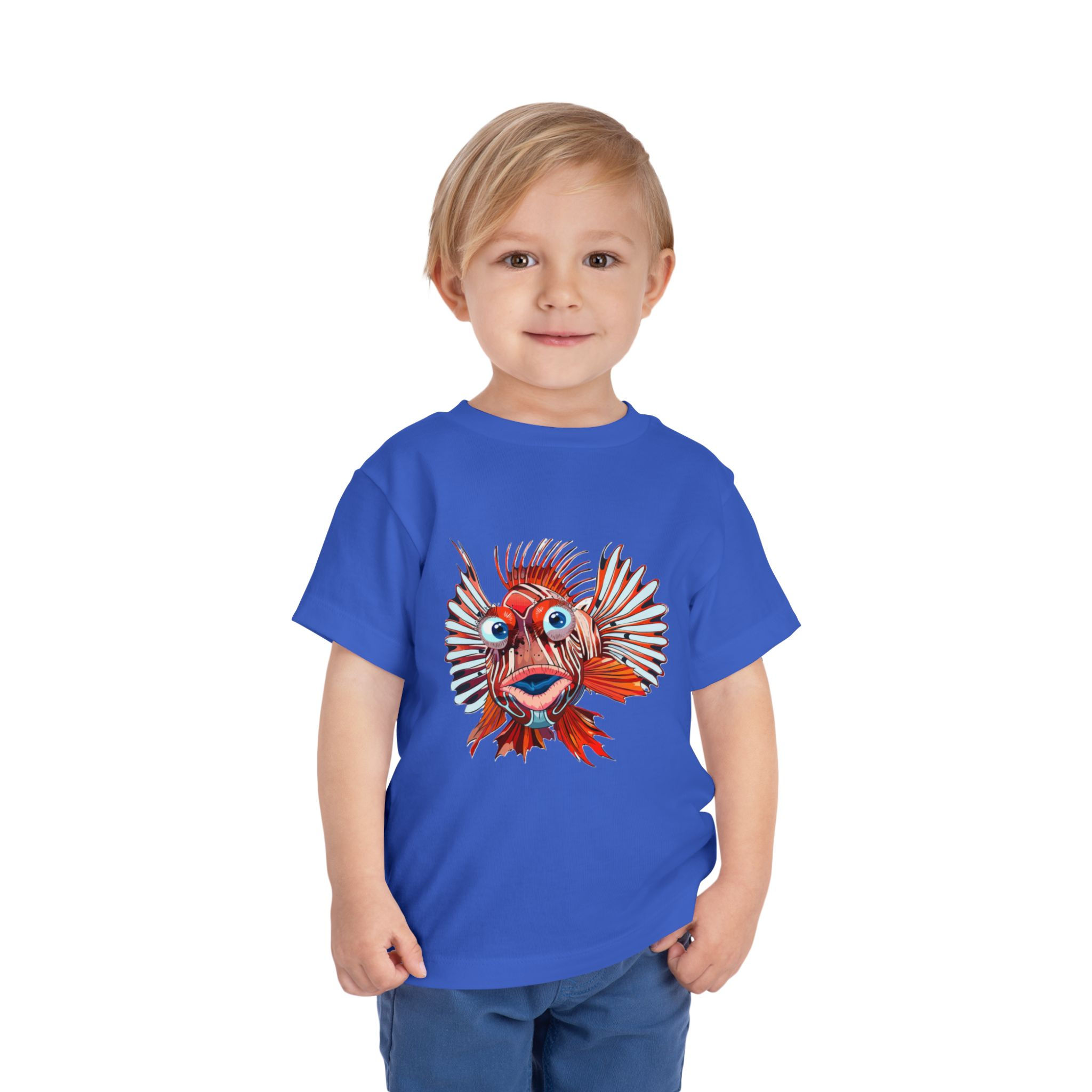 Lionfish Colorful Toddler Short Sleeve Tee