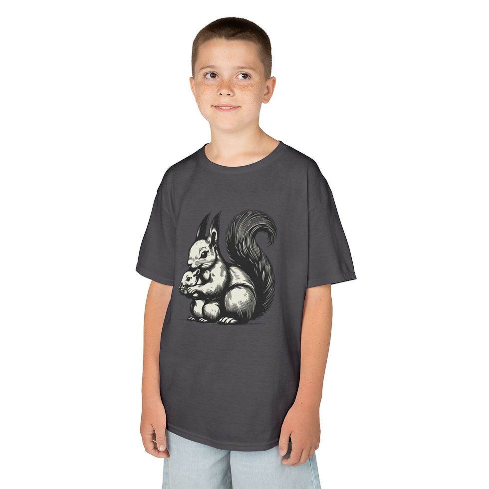 Thumbnail: Squirrel Kids Heavy Cotton™ Tee