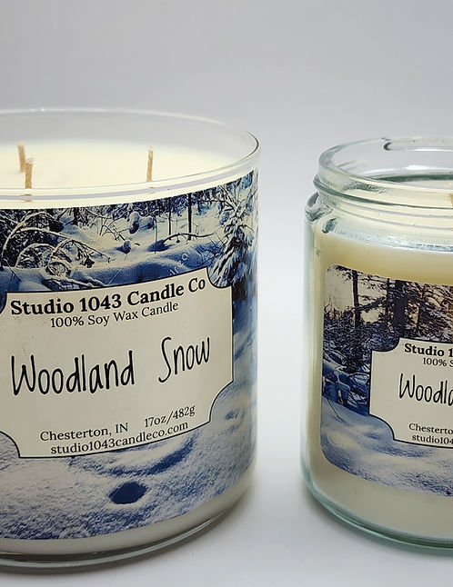 Studio 1043 Candle Co Woodland Snow Candle