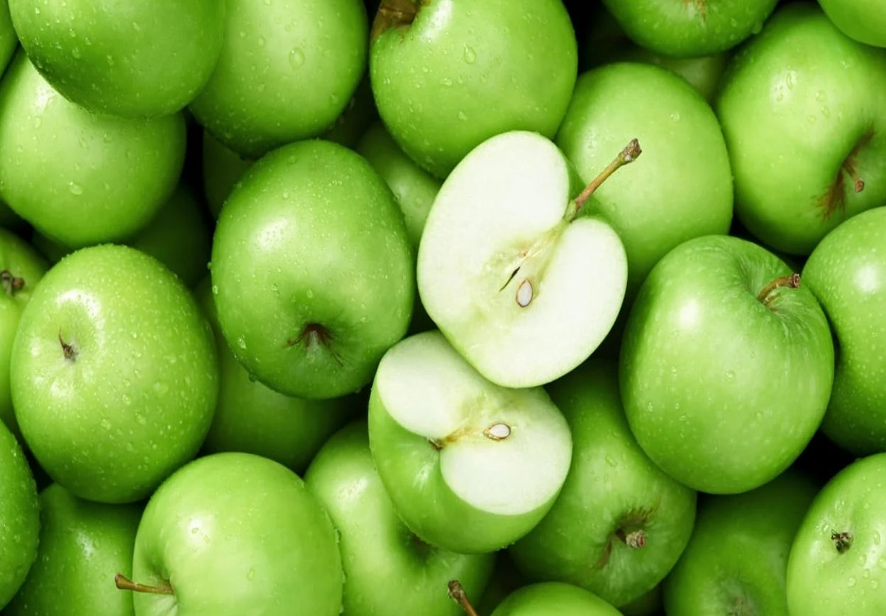green apples