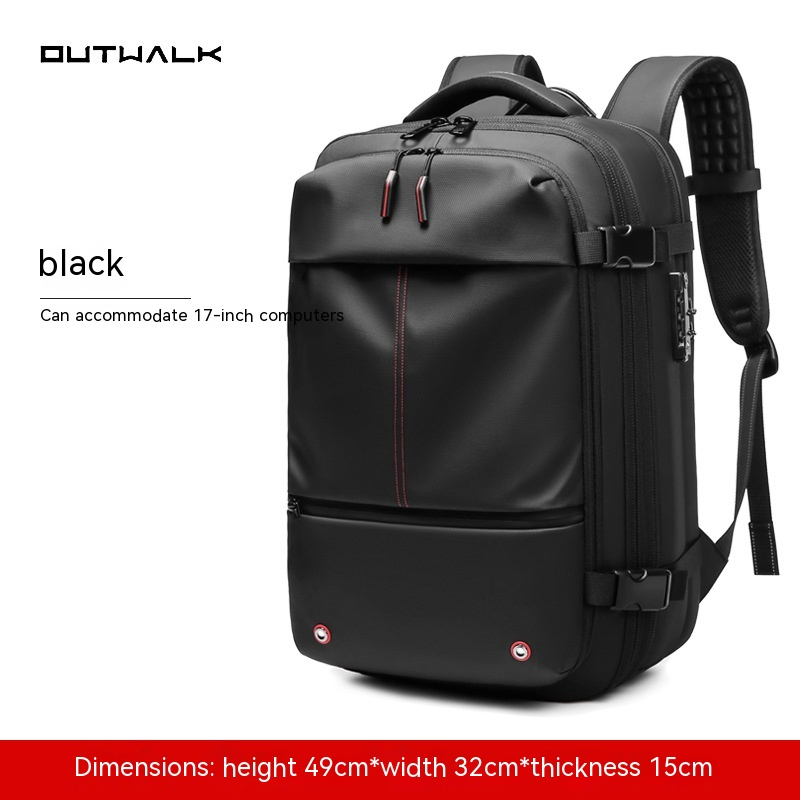 Thumbnail: Bolso de Computadora Multifunción para Hombres de Negocios