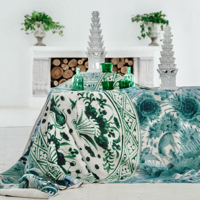 Thumbnail: Duck & Deer - AQUA & EMERALD Silk Road Range