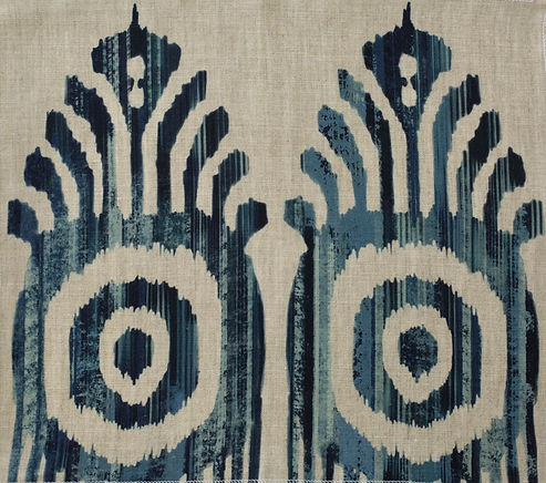 Serena Ikat Indigo