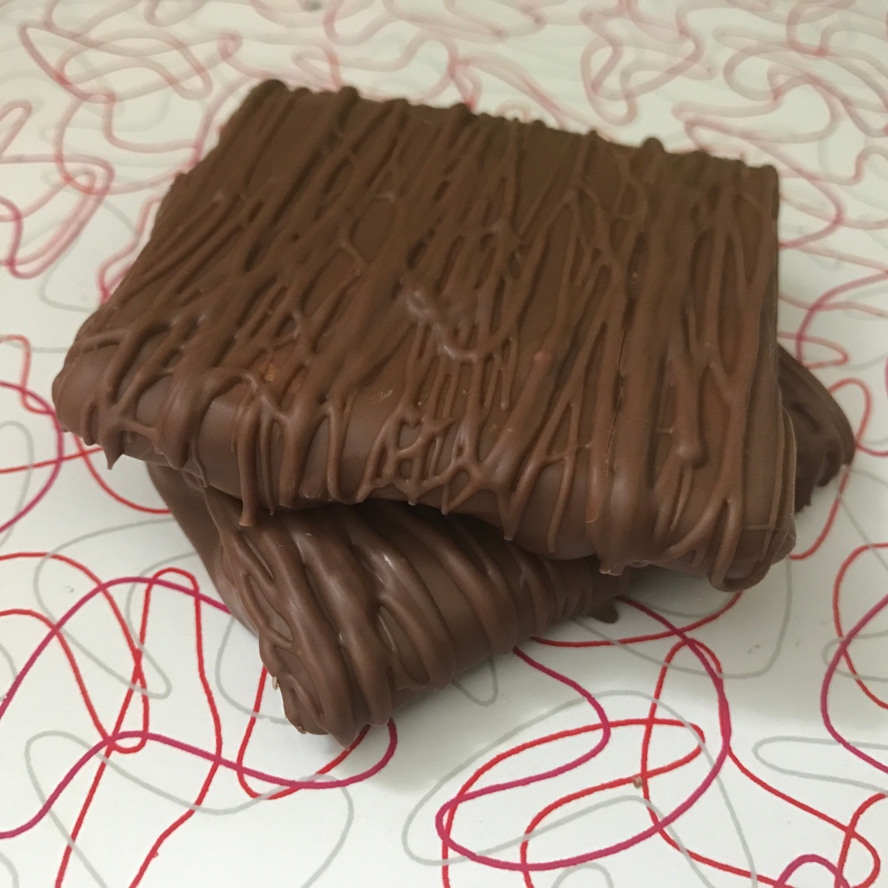 chocolate dipped graham crackers