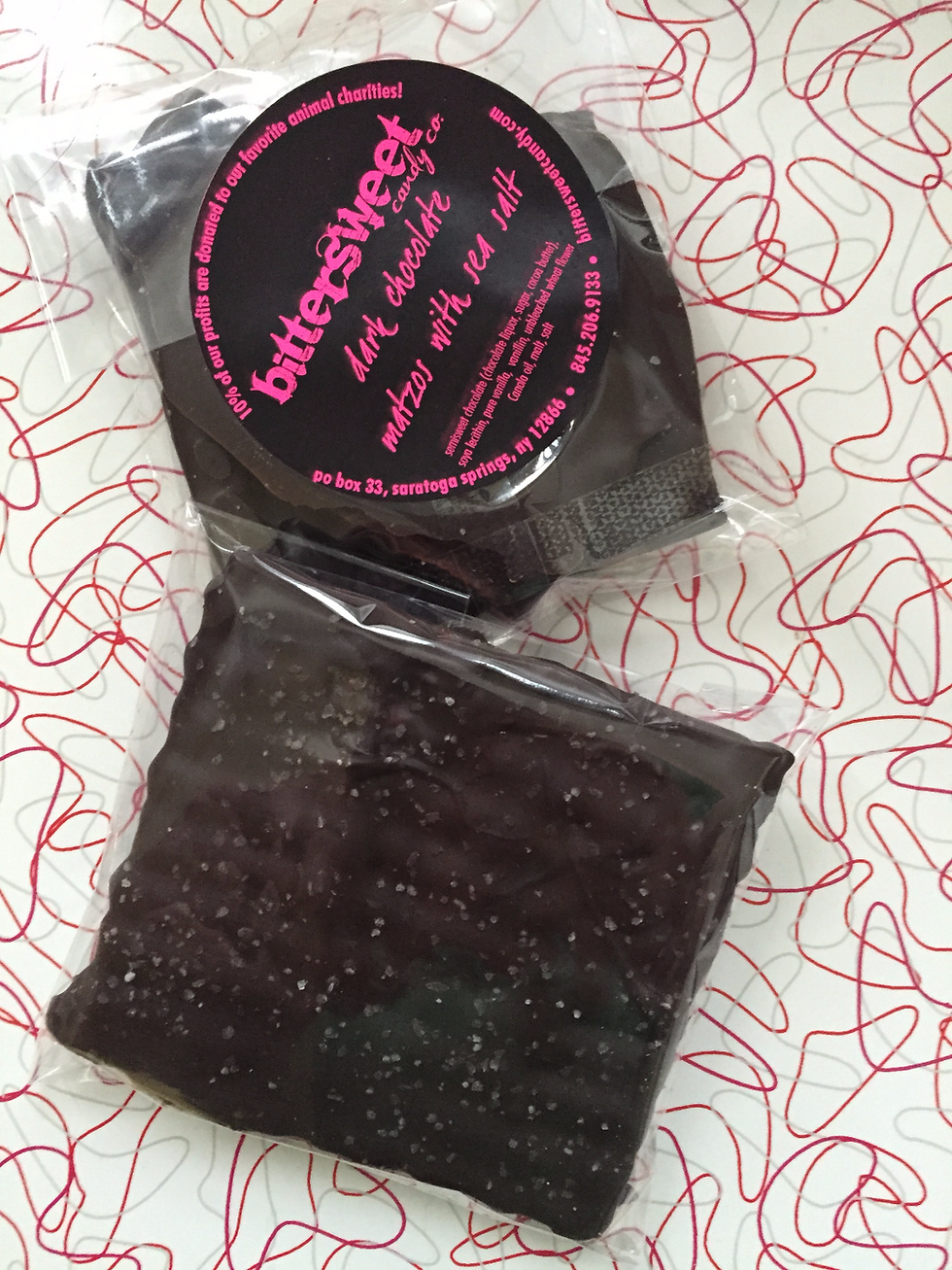 Thumbnail: chocolate dipped matzo