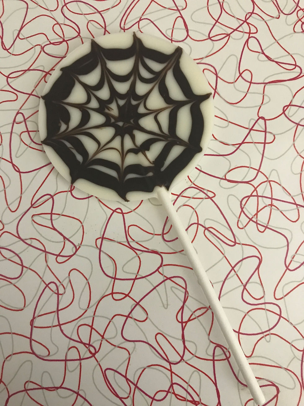 Thumbnail: spider web lolly