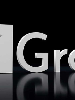 The Grok Logo in image