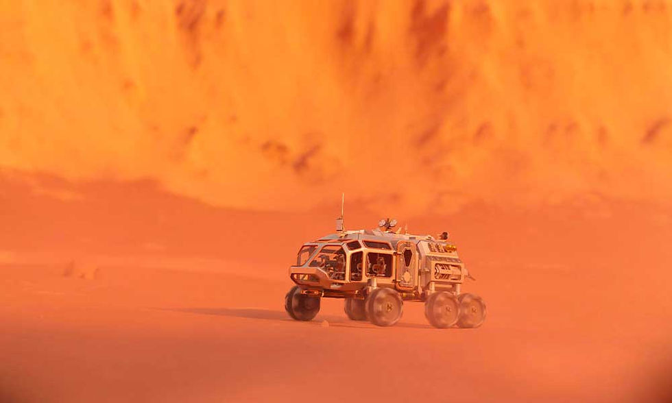 Un rover sur Mars