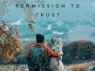 I GIVE MYSELF PERMISSION - TO TRUST