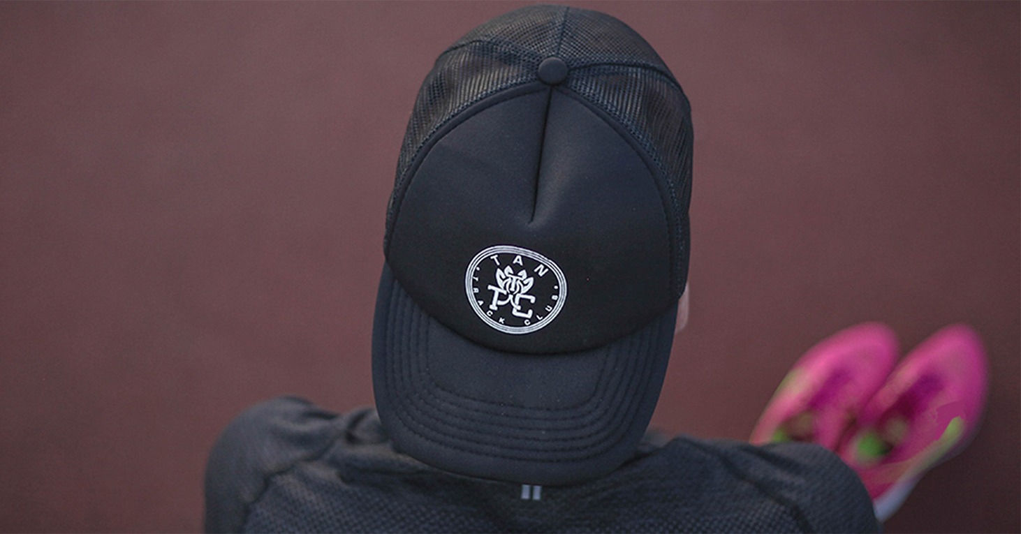 Tan Track Club Trucker Cap