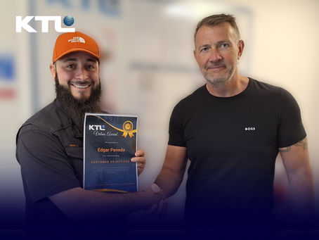 Edgar Peneda Receives KTL Values Award