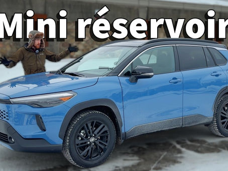 Montréal-Toronto en Toyota Corolla Cross Hybride 2026