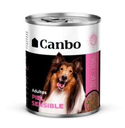 CANBO DOG PATE PIEL SENSIBLE ADULTO LATA 330GR