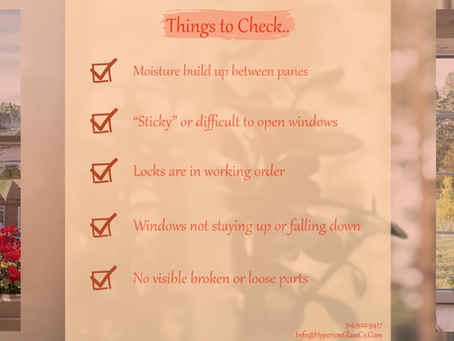 Spring Time Maintenance