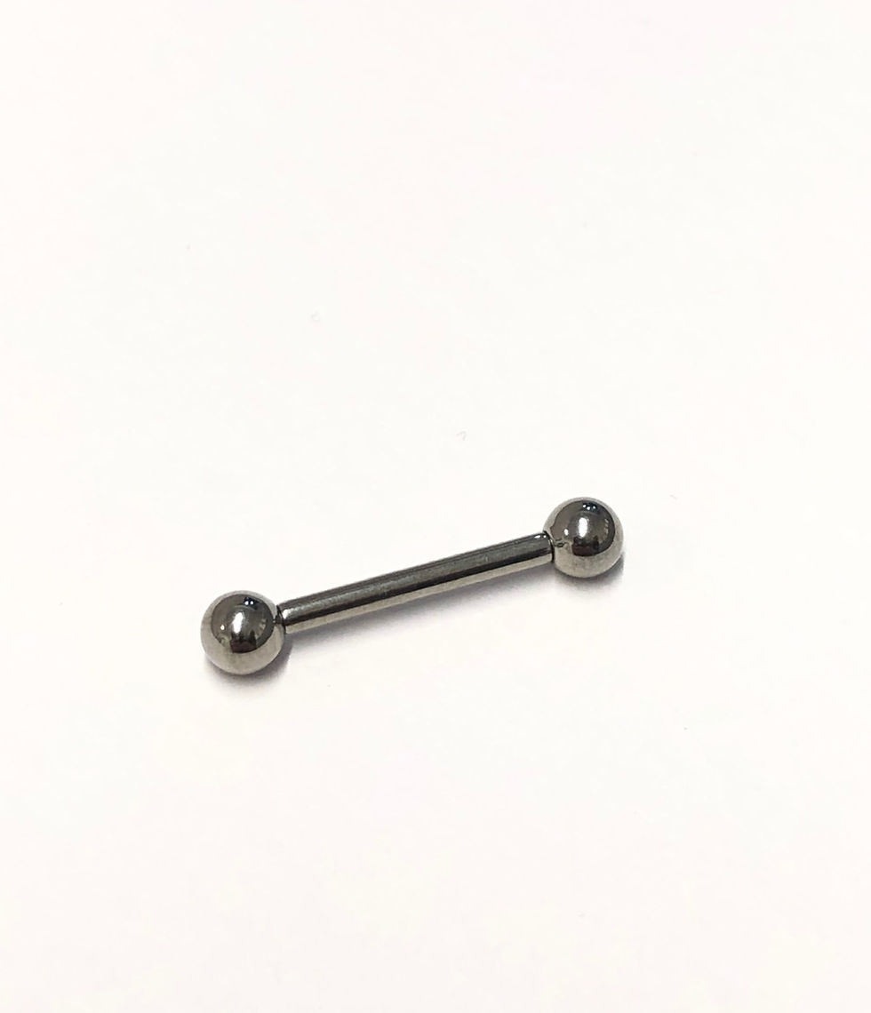Thumbnail: Internally Threaded Implant Grade Titanium Barbell