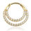 Thumbnail: 14ct Yellow Gold Double Gem Ring