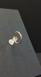14ct Yellow Solid Gold Seam Rings