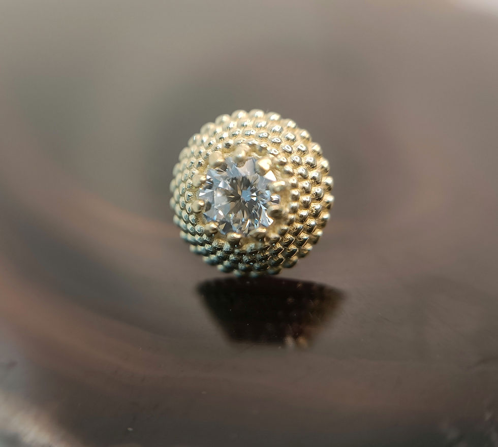 Thumbnail: Anatometal - Gemmed Hera - 18k Gold