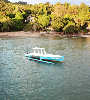 Fast boat at 293 Komba Guest Lodge, Madagascar
