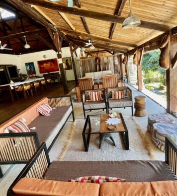 Lounge at 293 Komba Guest Lodge, Madagascar