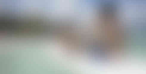 Rim flow pool at Royal Palm Beachcomber Luxury Mauritius